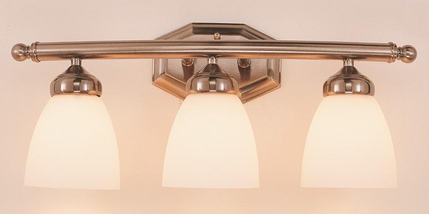 3LT BATH-BOWED ARM-WHITE FROST